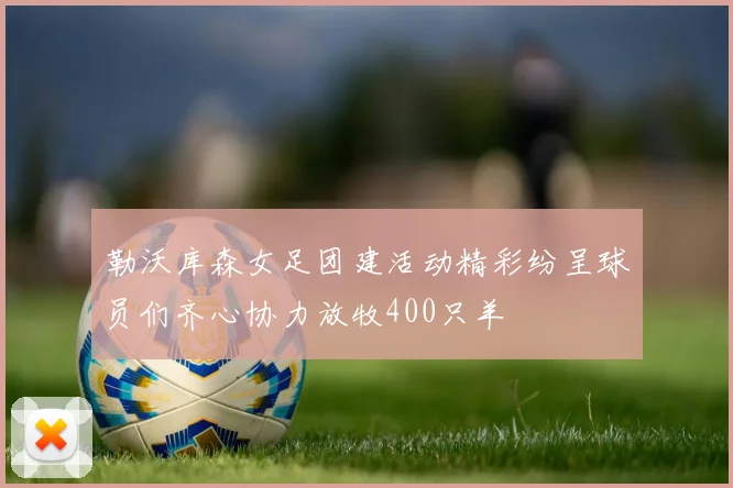 勒沃库森女足团建活动精彩纷呈球员们齐心协力放牧400只羊